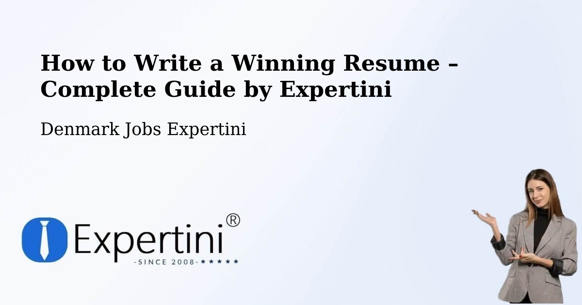 Resume Writing Guide for Job Seekers – Allingåbro - Allingåbro, Denmark Jobs Expertini
